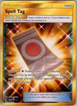Pokemon Card Spell Tag 235/214 Lost Thunder - Near Mint - Image 1
