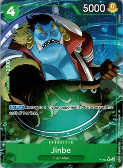 2022 One Piece Card Game Jinbe #P-063 - Image 1