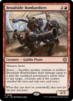 MTG Lost Caverns of Ixalan Commander - Broadside Bombardiers - Image 1