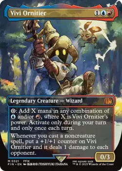 MTG - Vivi Ornitier (Borderless) (FIN) - NM - Image 1