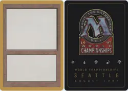 Blank - 1997 (Filler Card for Artist Alters) ~ Heavily Played World Championship - Image 1