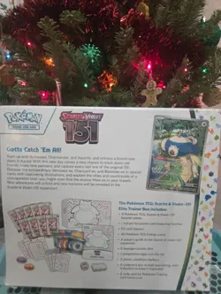 SEALED BRAND NEW Pokemon TCG Scarlet & Violet 151 Elite Trainer Box ETB 820650853159 - Image 5