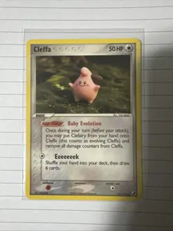 2005 Pokemon Cleffa 21/115 Unseen Forces Regular rare - Very mint! - Image 1