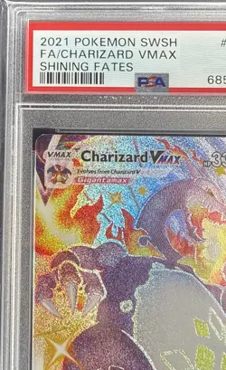 CHARIZARD VMAX SV107/SV122 POKEMON SWORD&SHIELD SHINING FATES FA/HOLO PSA 9 MINT - Image 3