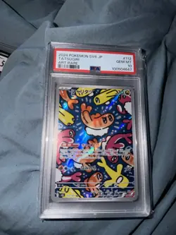 PSA 10 Tatsugiri AR 112/101 Japanese SV6 Transformation Mask Art Rare Pokemon - Image 1