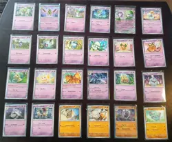 Pokemon - Paldean Fates Base Master Set Nearly Complete (8-RH & 2-EX Missing!!!) - Image 3