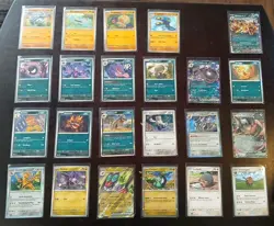 Pokemon - Paldean Fates Base Master Set Nearly Complete (8-RH & 2-EX Missing!!!) - Image 5