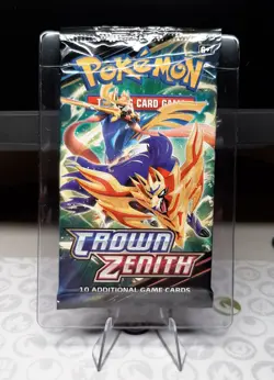 Pokemon TCG Crown Zenith Factory Sealed Booster Pack x1 - Image 2