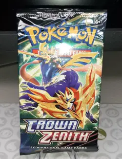 Pokemon TCG Crown Zenith Factory Sealed Booster Pack x1 - Image 4