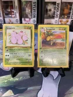 EXEGGCUTE / EXEGGUTOR POKEMON 1ST EDITION JUNGLE #35/64 - #52/64 - Image 1