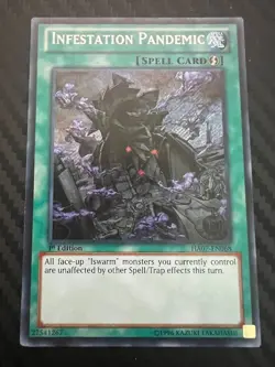Yugioh Infestation Pandemic HA07-EN068 Secret Rare 1st Ed VLP - Image 1