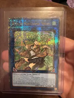 Yu-Gi-Oh! Wynn The Wind Charmer Verdant RA03-EN045 Quarter Century Rare 1st Ed - Image 1