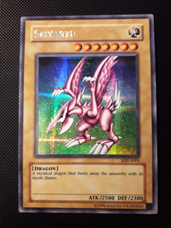 Yu-Gi-Oh! Seiyaryu, SDD-E001, Secret Rare, unlimited, Englisch, Light Played - Image 1