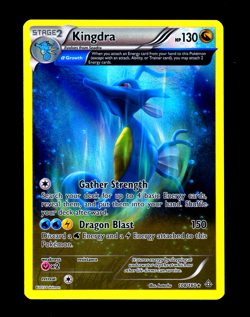 2015 Pokemon KINGDRA Primal Clash REVERSE HOLO Foil Rare XY Set Card 108/160 NM - Image 1