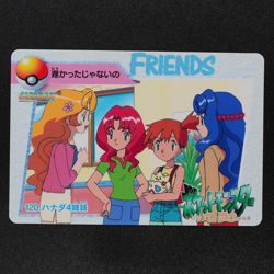 Pokemon Card Misty Sisters 120 Bandai Carddass 1998 Anime Collection Japan F2466 - Image 2
