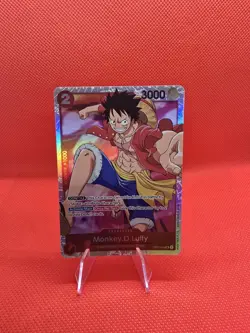 One Piece Card Game THE BEST - Monkey D. Luffy OP01-024 SR - English (OJP-48) - Image 1