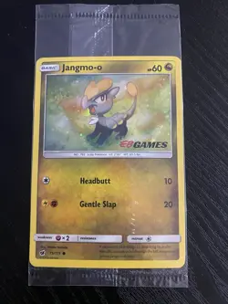 Jangmo-o - 75/111 - Sealed EB Games Reverse Holo - Crimson Invasion Pokemon Card - Image 1