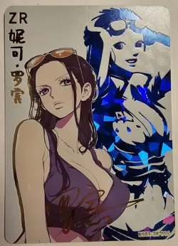 Nico Robin One Piece Anime Waifu Sexy Anime Waifu ZR Card - Image 1