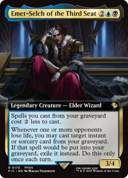 Emet-Selch of the Third Seat (Extended Art) Final Fantasy Commander NM ABUGames - Image 1