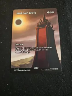 1x - Black Sun's Zenith - Borderless #22 - Avatar: Eternal - NM MTG - Image 1