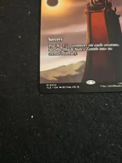 1x - Black Sun's Zenith - Borderless #22 - Avatar: Eternal - NM MTG - Image 5