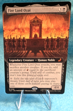 x1 Fire Lord Ozai (Extended Art) Avatar: The Last Airbender: Eternal-Legal #186 - Image 1