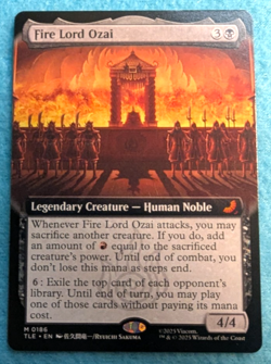 x1 Fire Lord Ozai (Extended Art) Avatar: The Last Airbender: Eternal-Legal #186 - Image 2