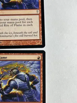 Magic The Gathering Rite of Flame Coldsnap Regular X4 NM Never Played MTG - Image 5