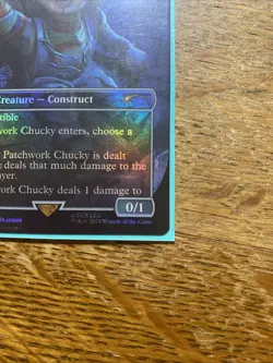 Patchwork Chucky - Stuffy Doll Secret Lair Drop Foil ?? ready to ship ASAP - Image 2