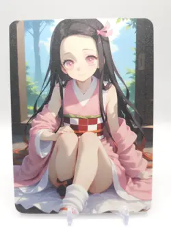 Goddess Story - Anime Waifu A6 Size Art Board - Nezuko Kamado - Image 1