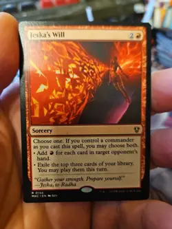 MTG - Murders at Karlov Manor Commander - Jeska's Will - NM - NF - Image 1