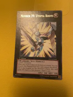 Number 39: Utopia Roots - LVAL-EN048 - Rare - 1st Edition x1 - Lightly Played - Image 1