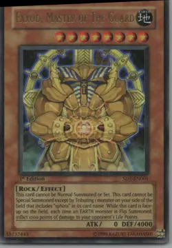 Structure Deck: Invincible Fortress #SD7-EN001 Exxod, Master of the Guard - Image 1
