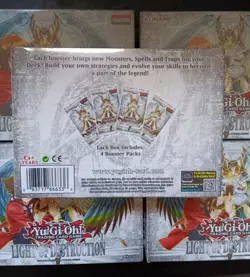 Yugioh 5 Light Of Destruction Mini Box (Lot of 5) NEW Sealed Reprint 2024 - Image 2