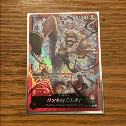 ONE PIECE Card TCG Monkey.D.Luffy GEAR5 ST21-001 English - Image 2