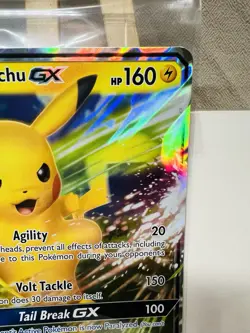Pokemon TCG Pikachu GX SM232 Black Star Promo Holo Oversize Card JUMBO CARD! - Image 5