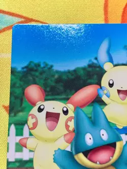 Plusle Minun Munchlax Japanese Zukan Card No 405 Pokemon #2478 - Image 3