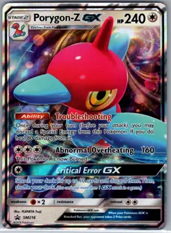 Porygon-Z GX SM216 SM Promos - Pokemon Card - NM - Image 1