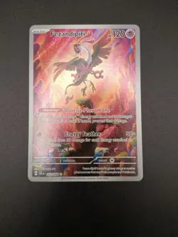 Pokemon TCG Fezandipiti 073/064 Shrouded Fable Holo Card Illustration Rare - Image 1