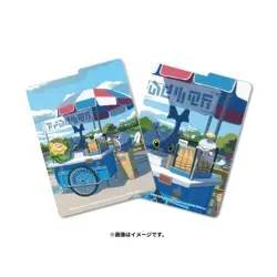 Pokemon Center Original Card Game Flip deck case Poliwag Sunflora Heracross Chim - Image 3