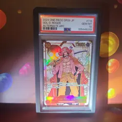 [PSA 10] Gol D. Roger ONE PIECE Card Game OP09-118 Emperors in the New World - Image 1