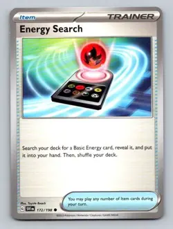 2023 Pokemon Card Scarlet & Violet Energy Search 172/198 - Image 1