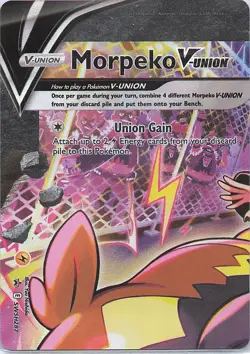 Morpeko V-Union Promo SWSH: Sword & Shield Promo Cards SWSH287 NM - Image 1