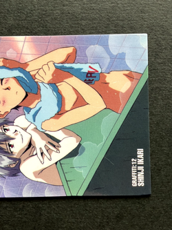 SHINJI IKARI KAWORU Neon Genesis Evangelion Cards TCG Japanese Anime 1997 GR12 A - Image 3
