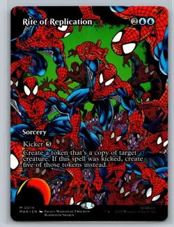 Magic: The Gathering - Spider-Man - Rite of Replication - Borderless - Image 1