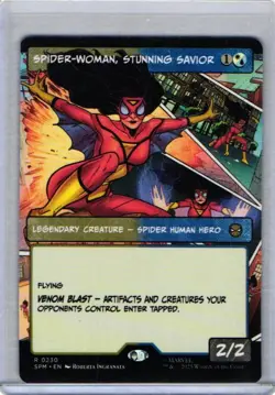 Magic The Gathering Spider-Woman, Stunning Savior 230 Non-foil/Regular - Image 1