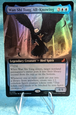 x1 Wan Shi Tong, All-Knowing (Extended Art) (Foil) - Avatar ATLA - #182 - Image 1