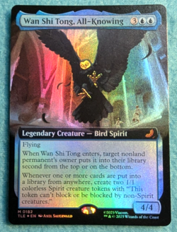 x1 Wan Shi Tong, All-Knowing (Extended Art) (Foil) - Avatar ATLA - #182 - Image 2
