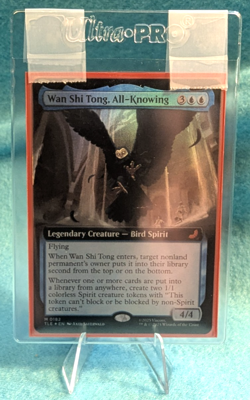 x1 Wan Shi Tong, All-Knowing (Extended Art) (Foil) - Avatar ATLA - #182 - Image 4