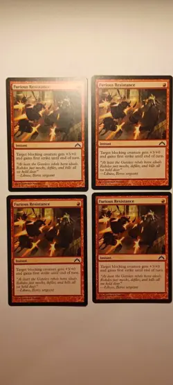 MTG Furious Resistance X 4 - Common, LP - Image 1